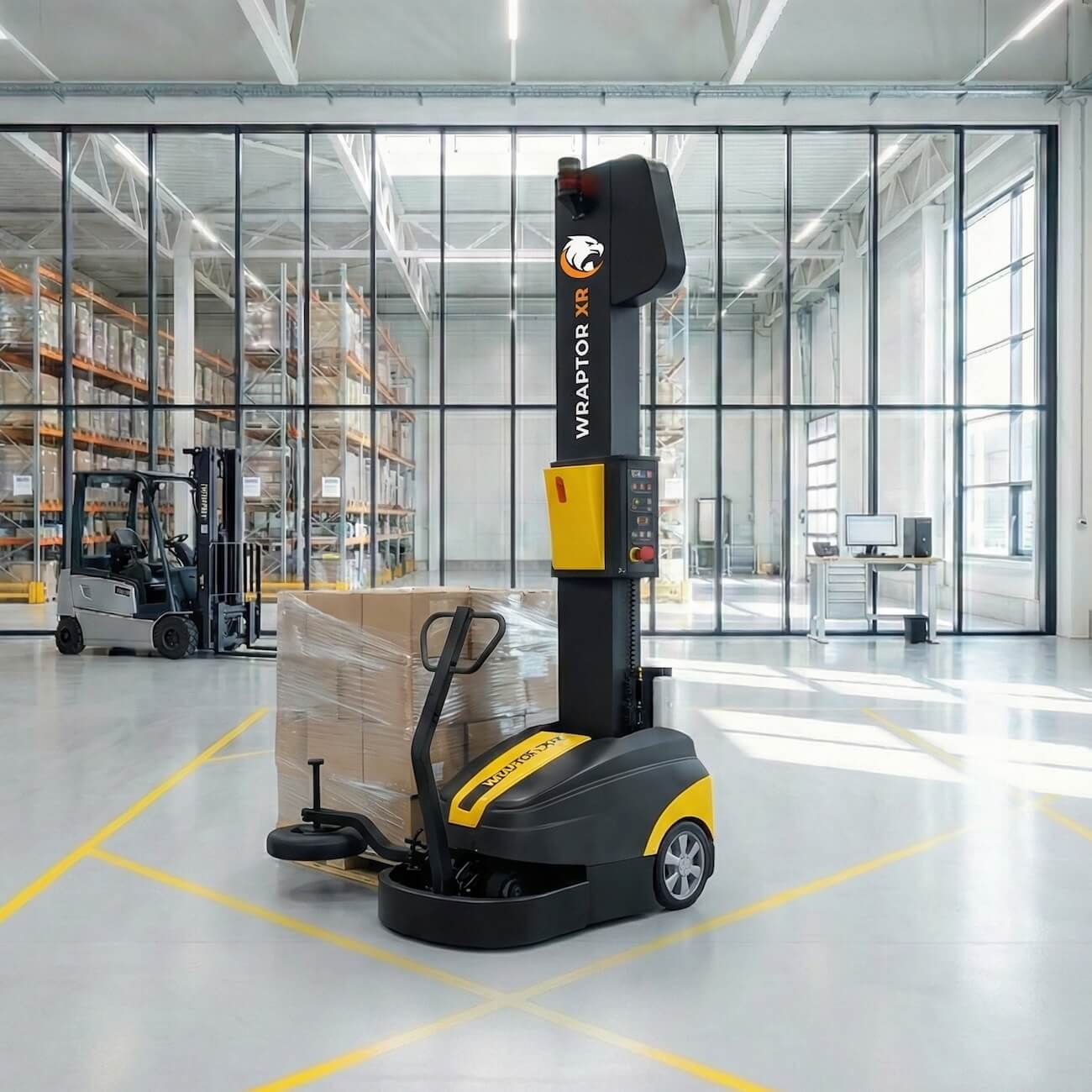 Wraptor XR mobiele wikkelrobot voor zware pallets